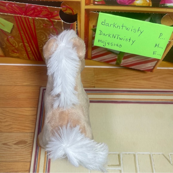 1 BRAND NEW GUND MINI PONY PONEY PLUSH ORNAMENT TOY APPROX 4” PRICE FIRM - Picture 7 of 16